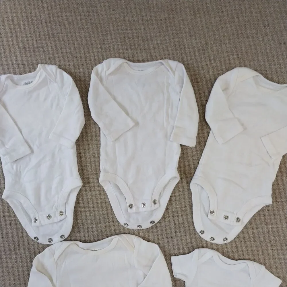 Baby Infant Boy Clothing Bundle Bodysuit Variety Of Colors 11 Pieces Newborn #11